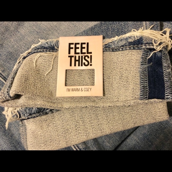 NWT Express Midrise Cozy Jean Leggings Sz 18 - Picture 3 of 3